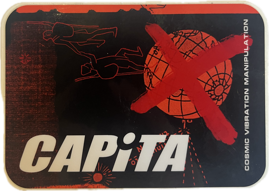 Capita Cosmic Vibration Manipulation Snowboarding Sticker