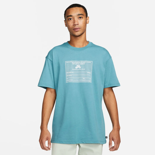 Nike SB Magcard Tee - Mineral Teal