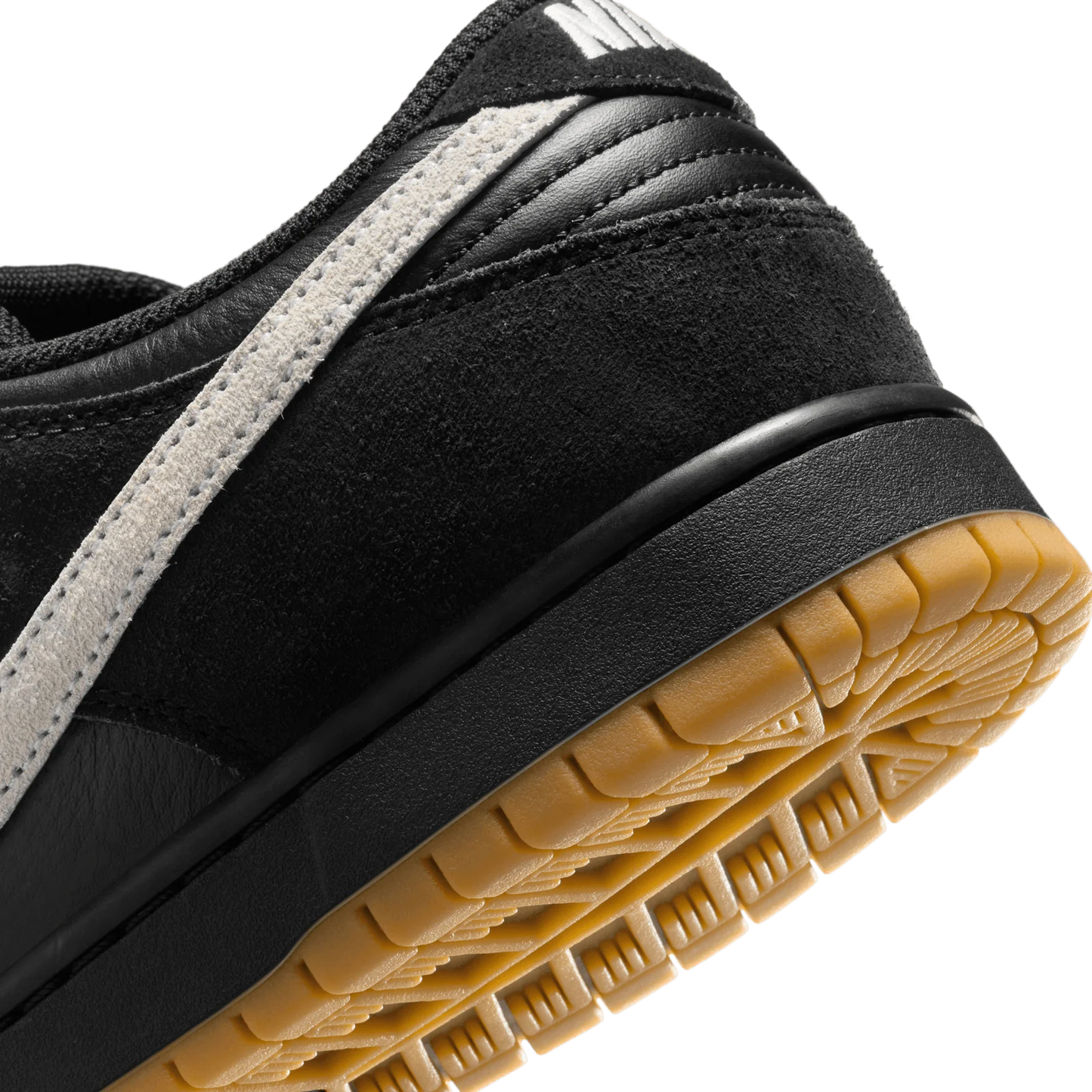 Nike SB Dunk Low Pro Black/White-Black Gum Skateboarding Shoes