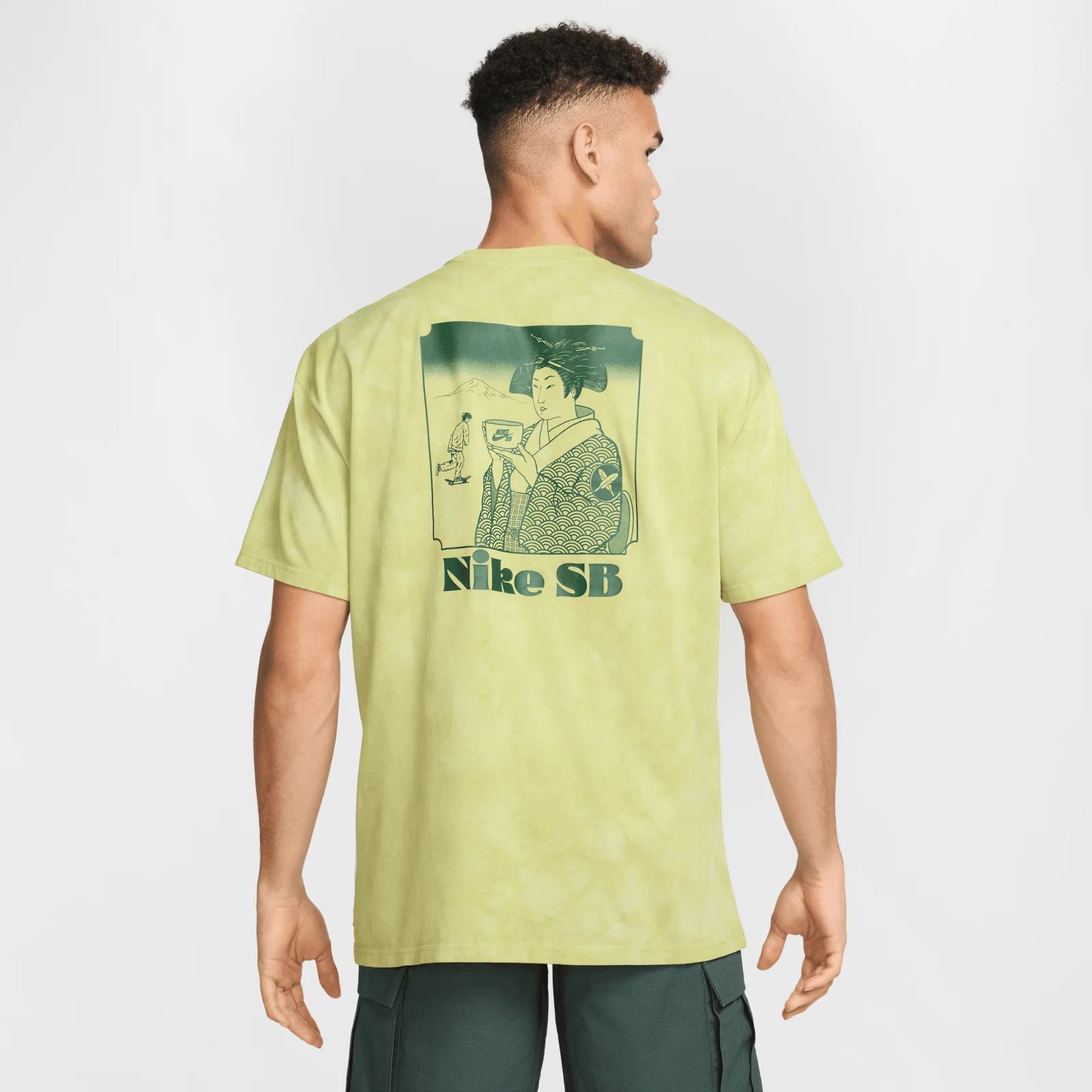 Nike SB Yuto Horigome Skate T-Shirt Olive Aura