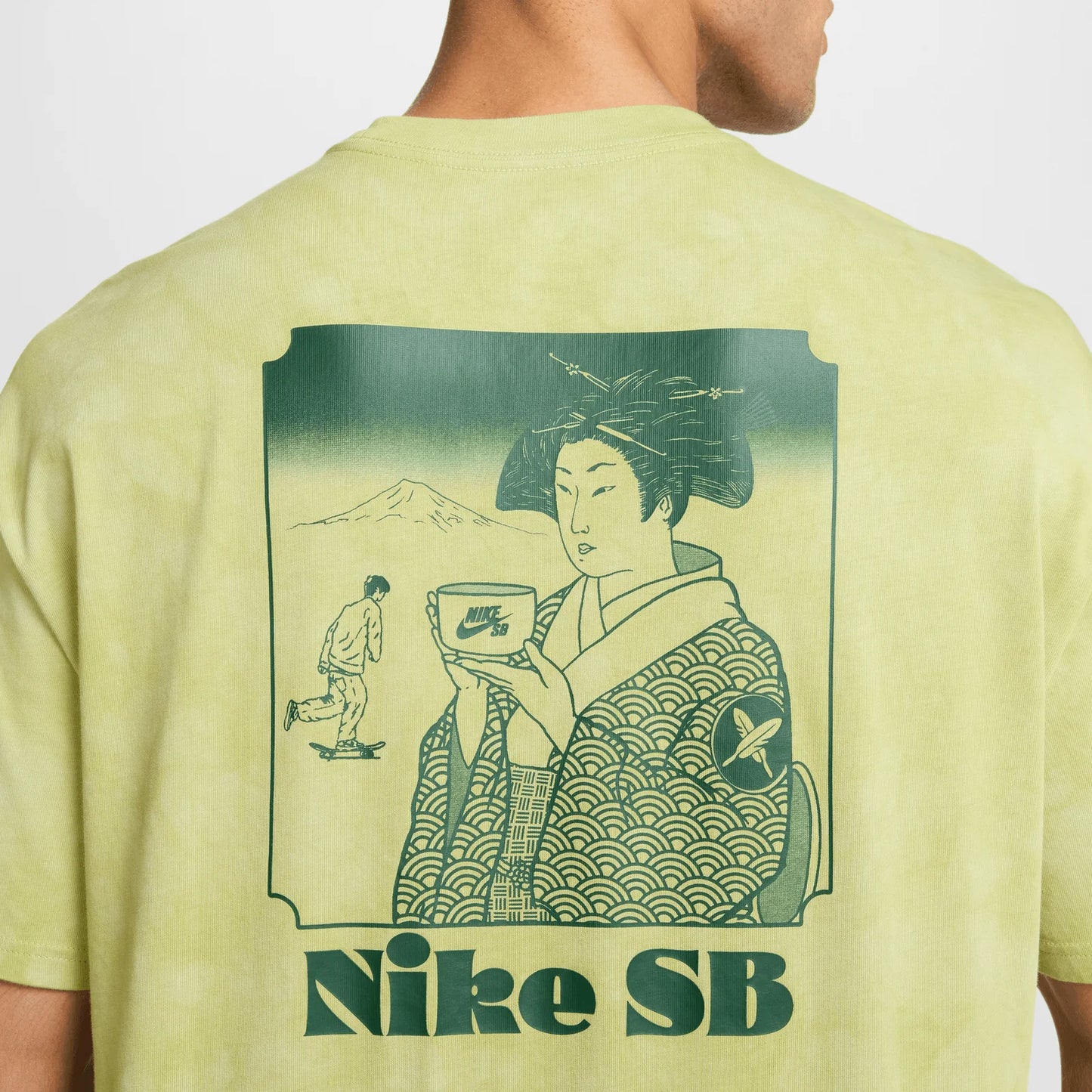 Nike SB Yuto Horigome Skate T-Shirt Olive Aura