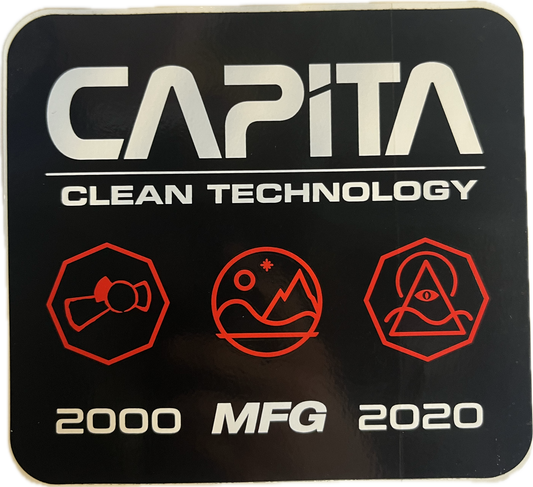 Capita Clean Technology 2000 MFG 2020 Snowboarding Sticker
