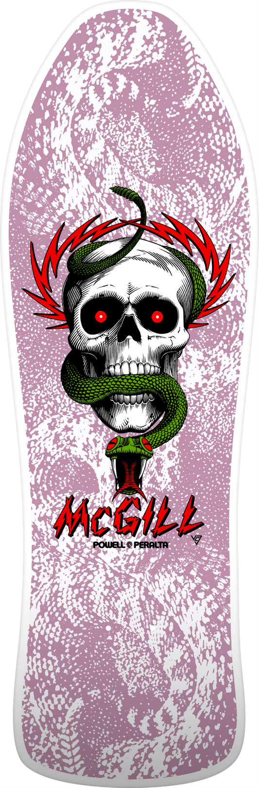 Powell Peralta Bones Brigade Series 15 Reissue Deck Mike McGill White