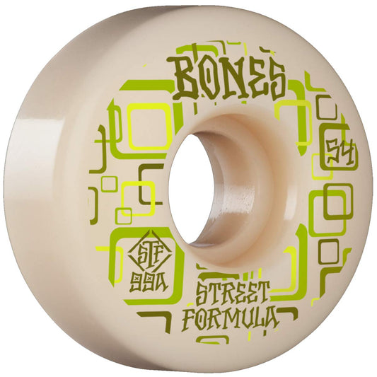 BONES STF RETROS V3 SLIMS 54MM 99A WHITE