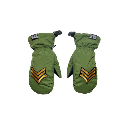 Salmon Arms Classic mitt -Salmon Army Green Snowboarding Mittens 2025