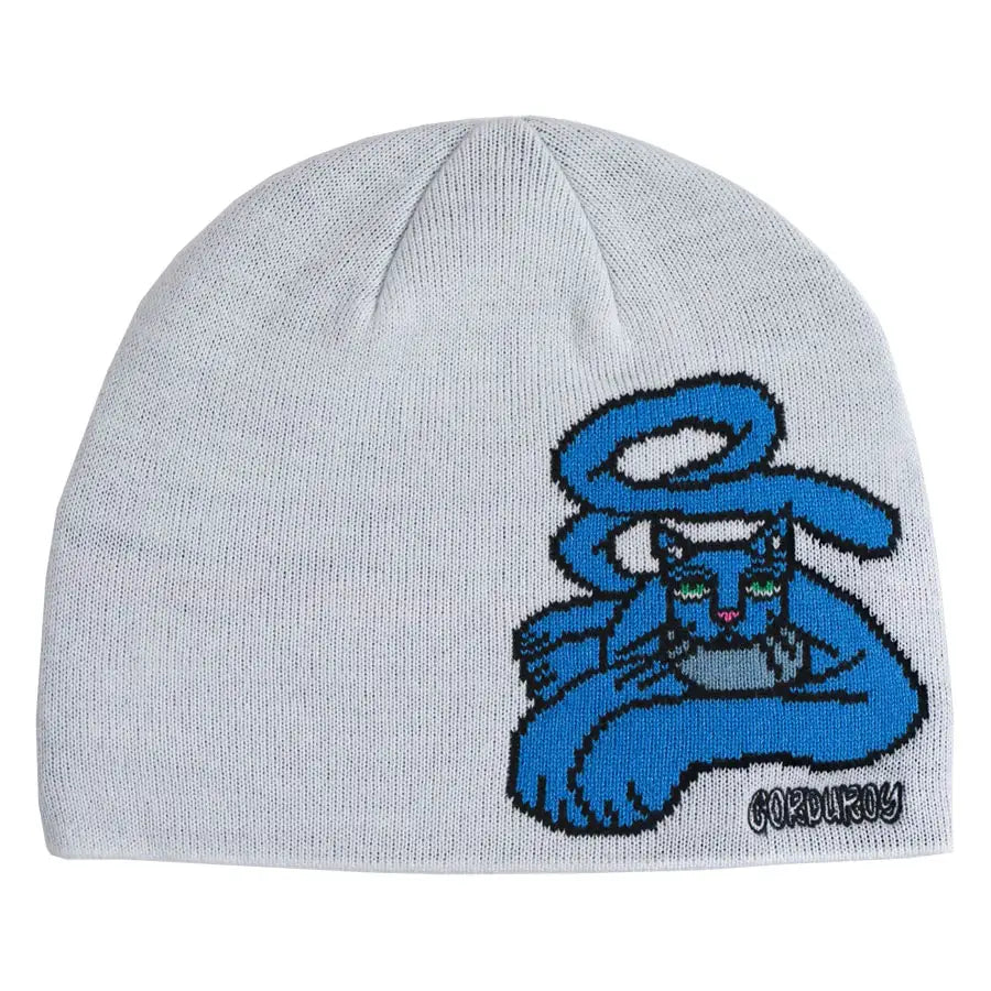 Corduroy Blue Cat By Jamie Lynn Beanie 2027