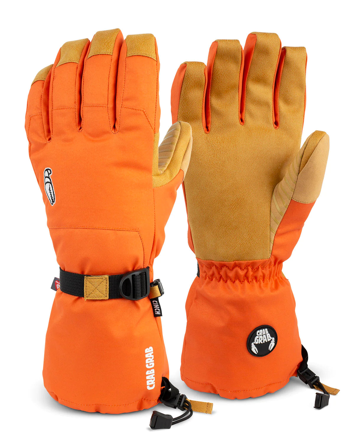 Crab Grab Cinch Glove Orange