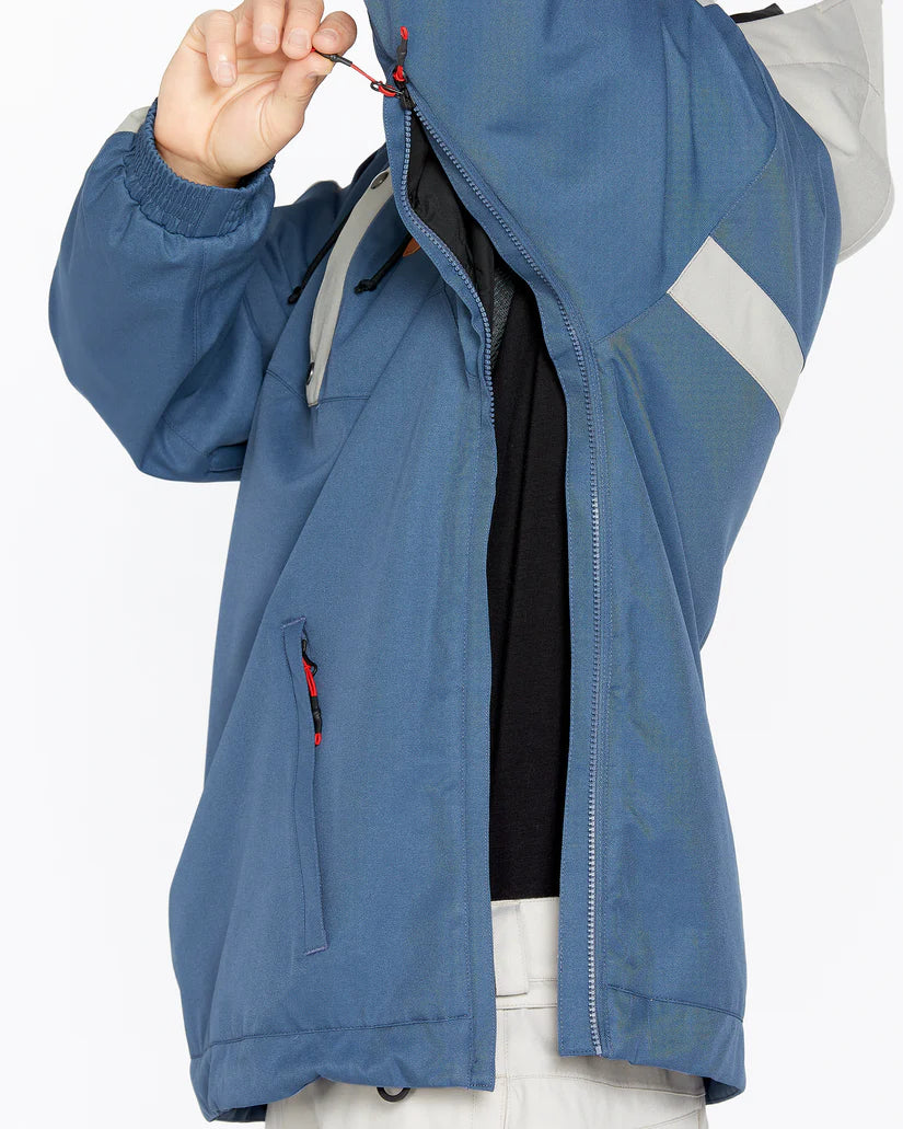 Volcom Mens Longo 20K Pullover Snowboarding Jacket