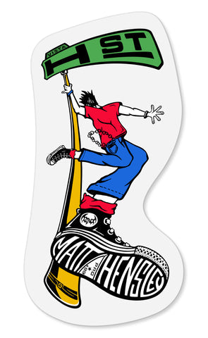 H-Street Matt Hensley Street Swinger Sticker 6X3"