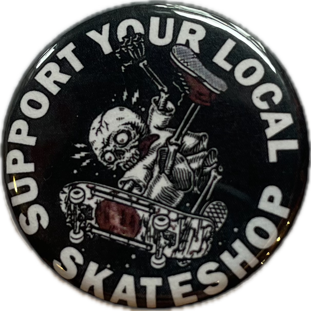 Skate Shop Day Support Your local skate shop X Todd Bratrud Pins