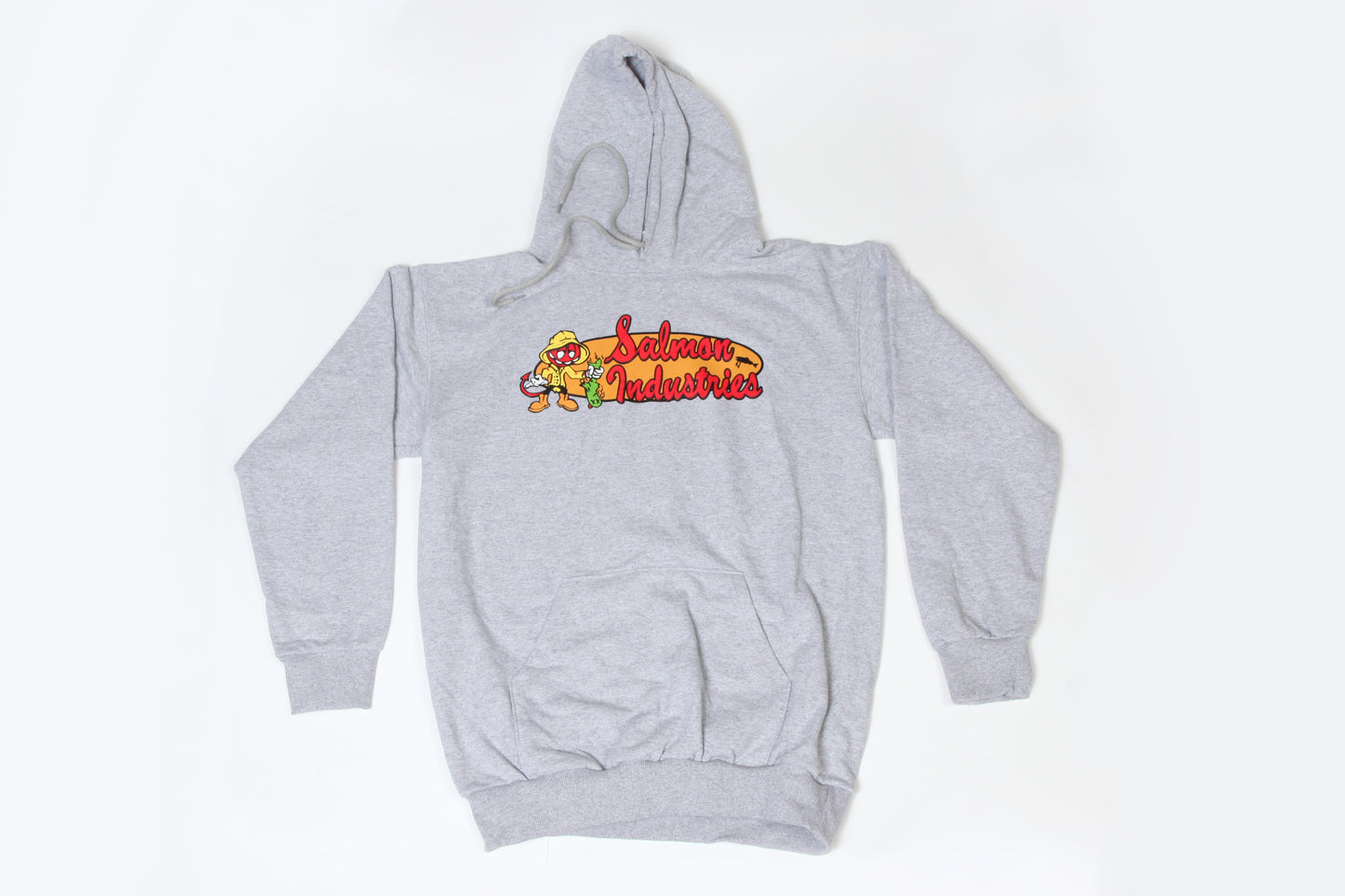 Salmon Arms Salmon Industries Hoodie grey
