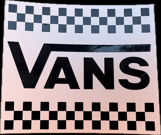 Vans Checkered Sticker