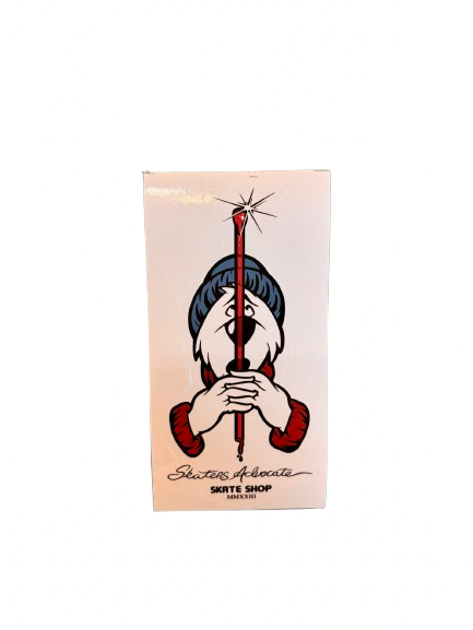 Skaters Advocate Slurpee Bear and Straw Sticker