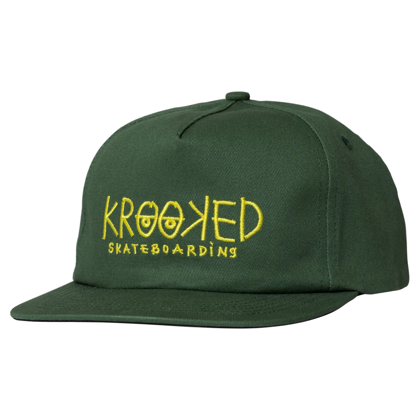 Krooked Eyes Logo Hat Green