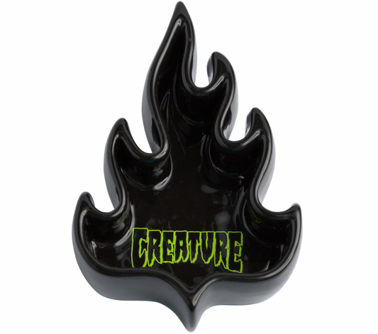 Creature Skateboards Logo Flame Creature Valet Ashtray