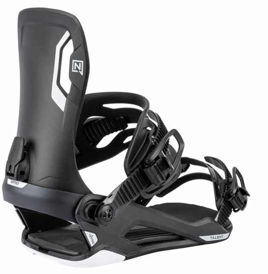 Nitro Talent Ultra Black Snowboard Bindings 2026