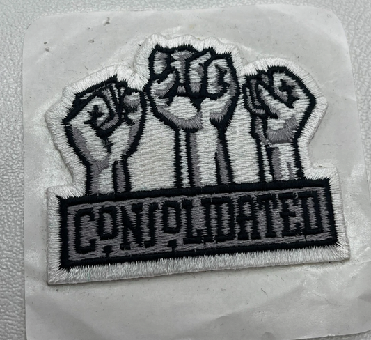 Power Fist Protest Activist CONSOLIDATED Patch