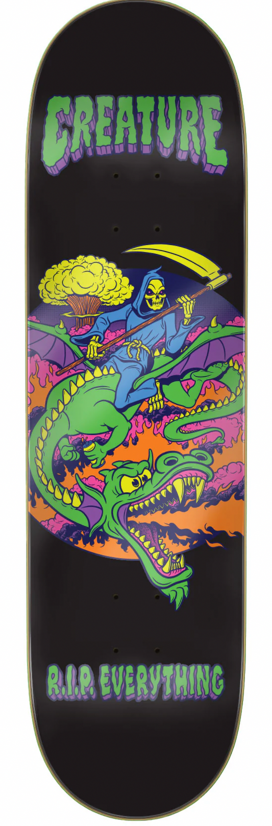 8.51in RIP Everything M Stumps Creature Birch Skateboard Deck