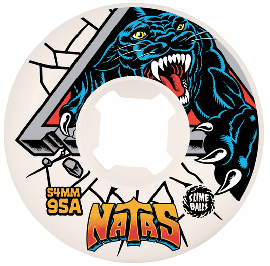 54mm Natas Kaupas 95a Slime Balls Hardline Skateboard Wheels