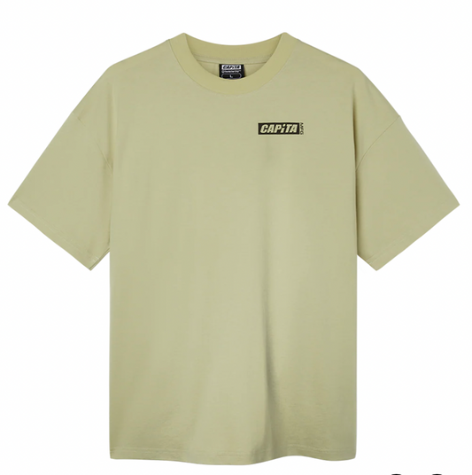 Capita Skull Tee Green Black