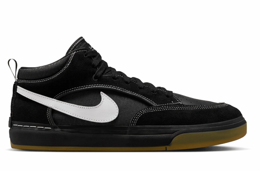 Nike SB Leo Baker React - Black/White-Black-Gum Light Brown