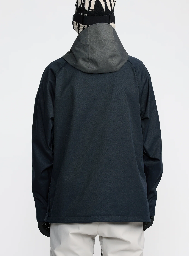 Volcom MEN'S HOSSEGOR 20K PULLOVER JACKET Black