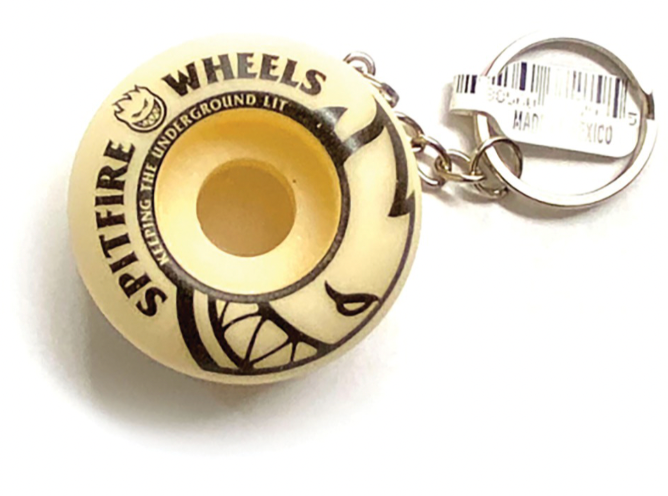 SPITFIRE WHEEL KEYCHAIN NATURAL