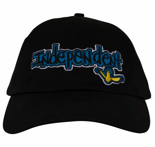 INDEPENDENT GONZ BAR STRAPBACK HAT - BLACK