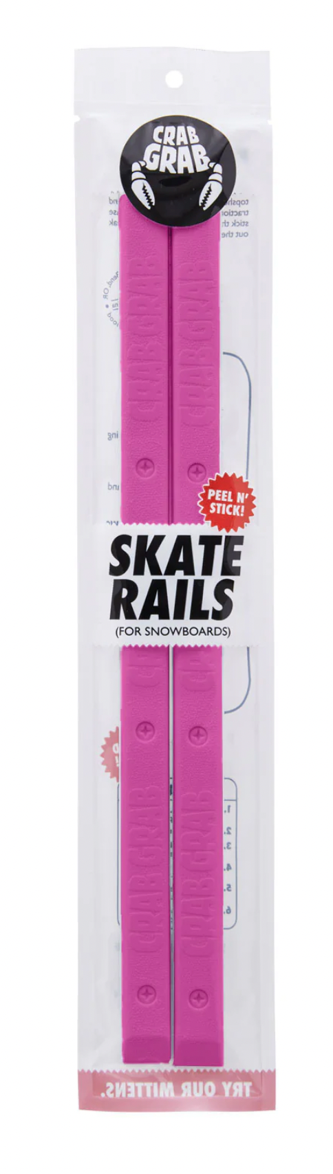 Crab Grab Skate Rails Hot Pink
