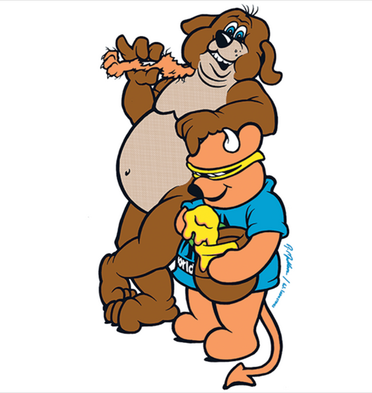 WORLD INDUSTRIES MULLEN BEAR STICKER SINGLE