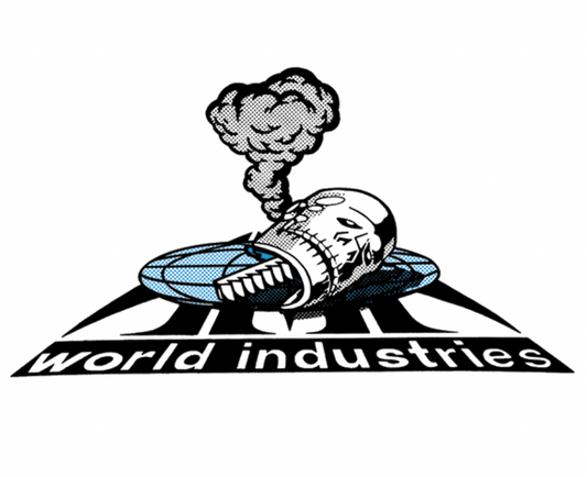 WORLD INDUSTRIES ROCK'EM STICKER SINGLE
