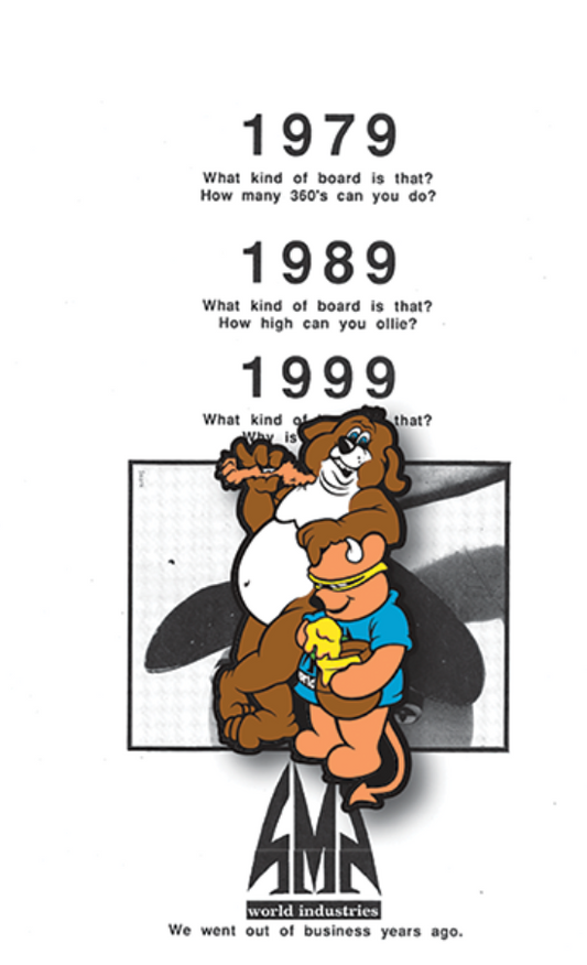 WORLD INDUSTRIES MULLEN BEAR ENAMEL PIN