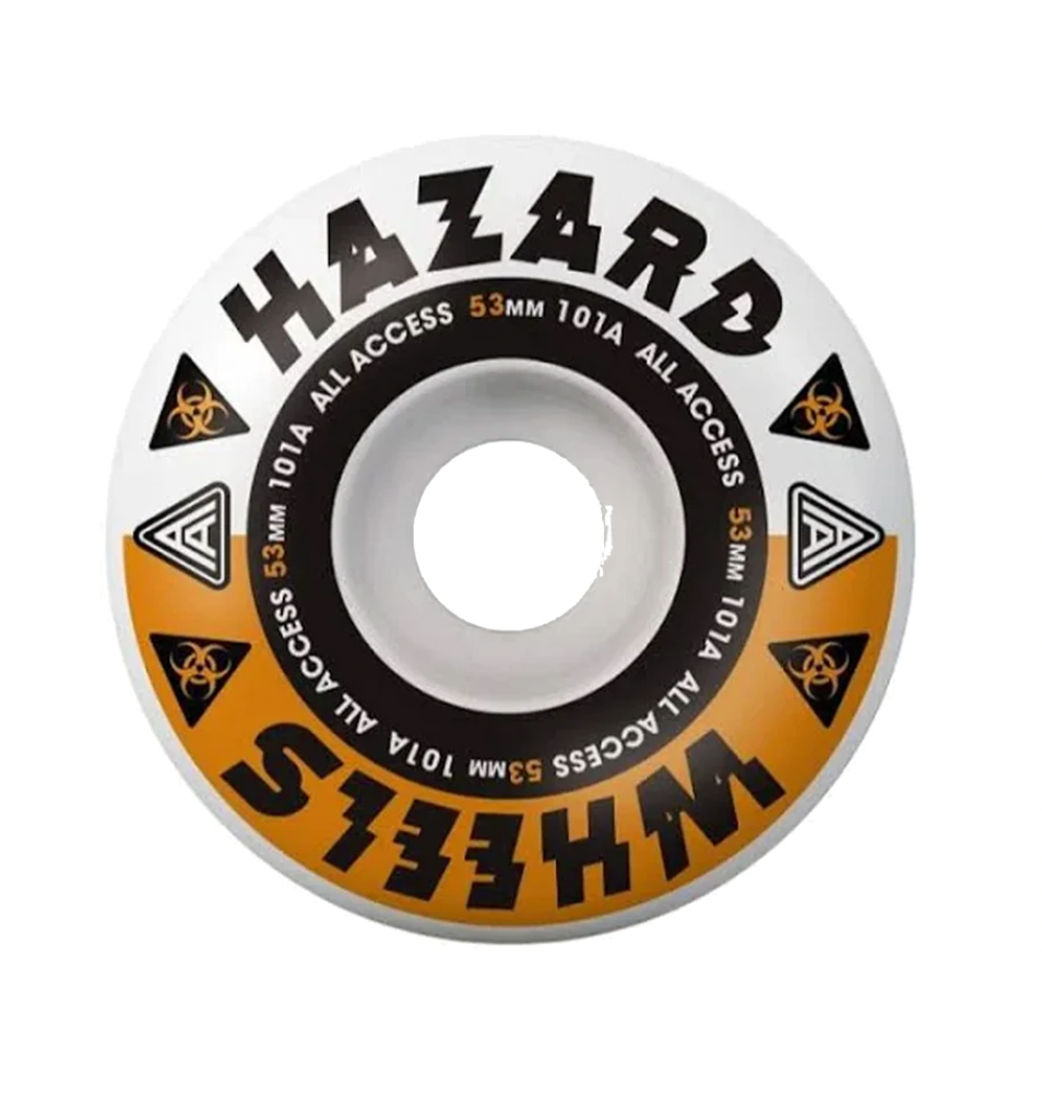 Hazard "Melt Down" Classic Shape 101A Duro Wheels - 53mm