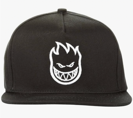 Spitfire Wheels Hat Bighead Snapback Black/White