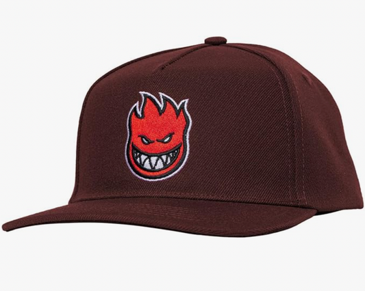 Spitfire Wheels Hat Bighead Fill Snapback Dark Red/Red