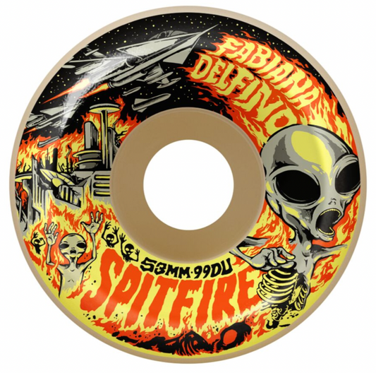SPITFIRE FORMULA FOUR FABIANA INVASION CONICAL FULL 53MM 99D (Set of 4)
