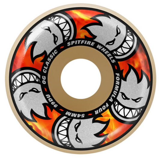 SPITFIRE FORMULA FOUR MULTIBALL OG CLASSIC 54MM 99D (Set of 4)