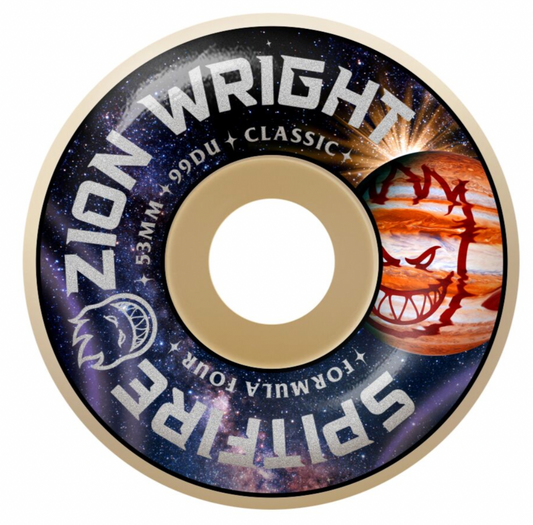 SPITFIRE FORMULA FOUR ZION COSMIC CLASSIC 53MM 99D (Set of 4)