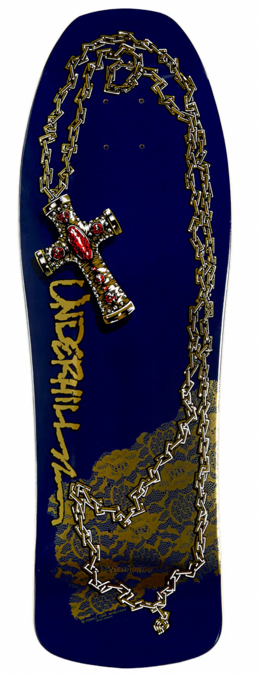 POWELL-PERALTA RAY UNDERHILL OG CROSS 04 REISSUE SKATEBOARD DECK 10'