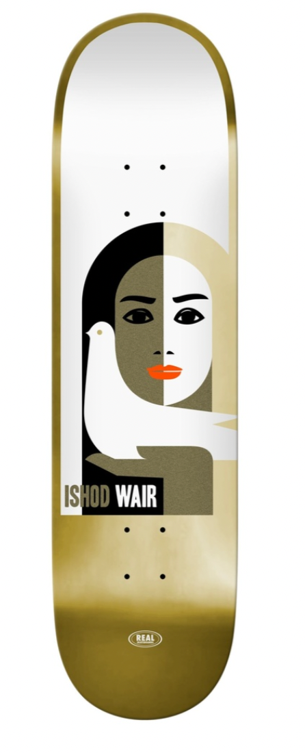 REAL ISHOD PEACE LTD DECK 8.25 SKATEBOARD DECK