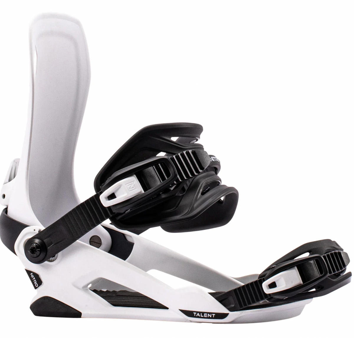 Nitro Talent White Snowboard Bindings 2027