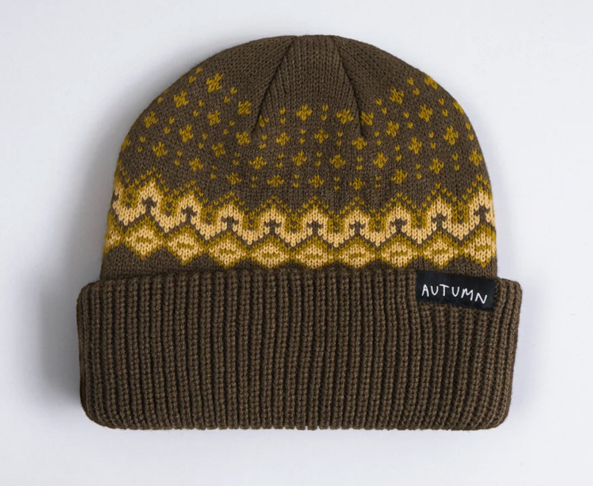 AUTUMNHEADWEAR FAIRISLE BEANIE