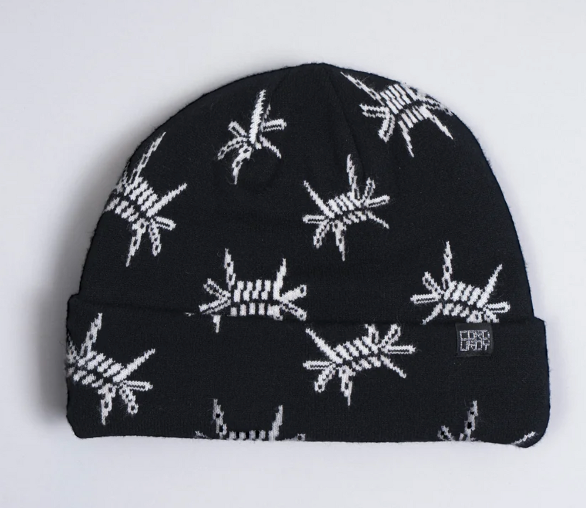 AUTUMNHEADWEAR BARB BEANIE - BLACK