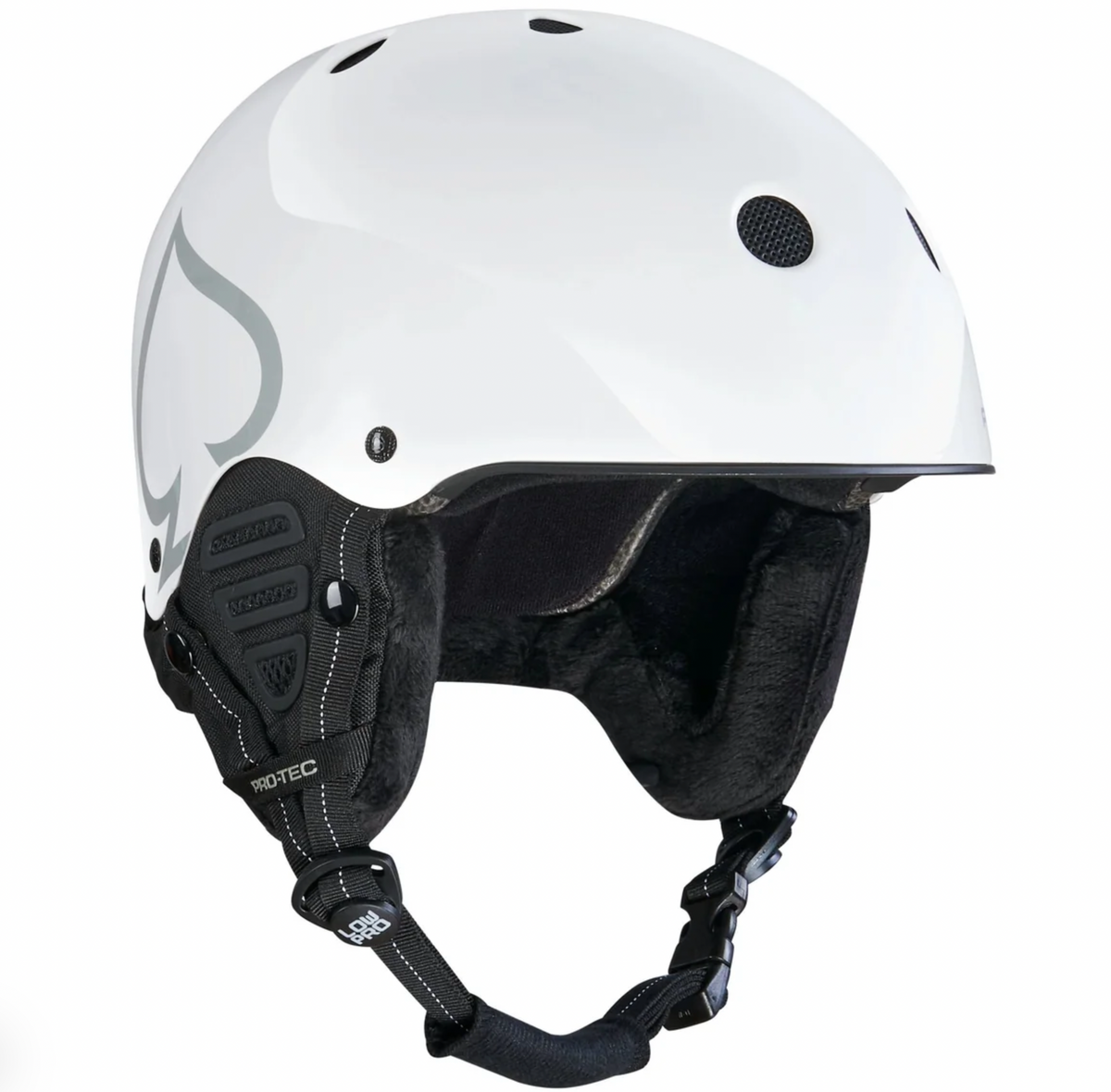 LOW PRO SNOW CERTIFIED HELMET - GLOSS WHITE - L/XL