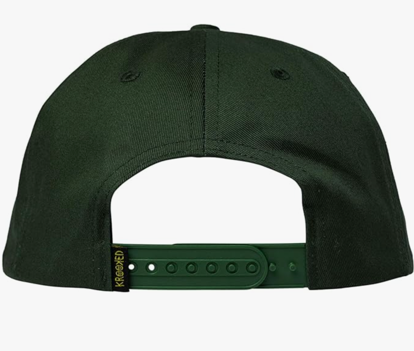 Krooked Skateboards Hat Sweatpants Redux Snapback Olive