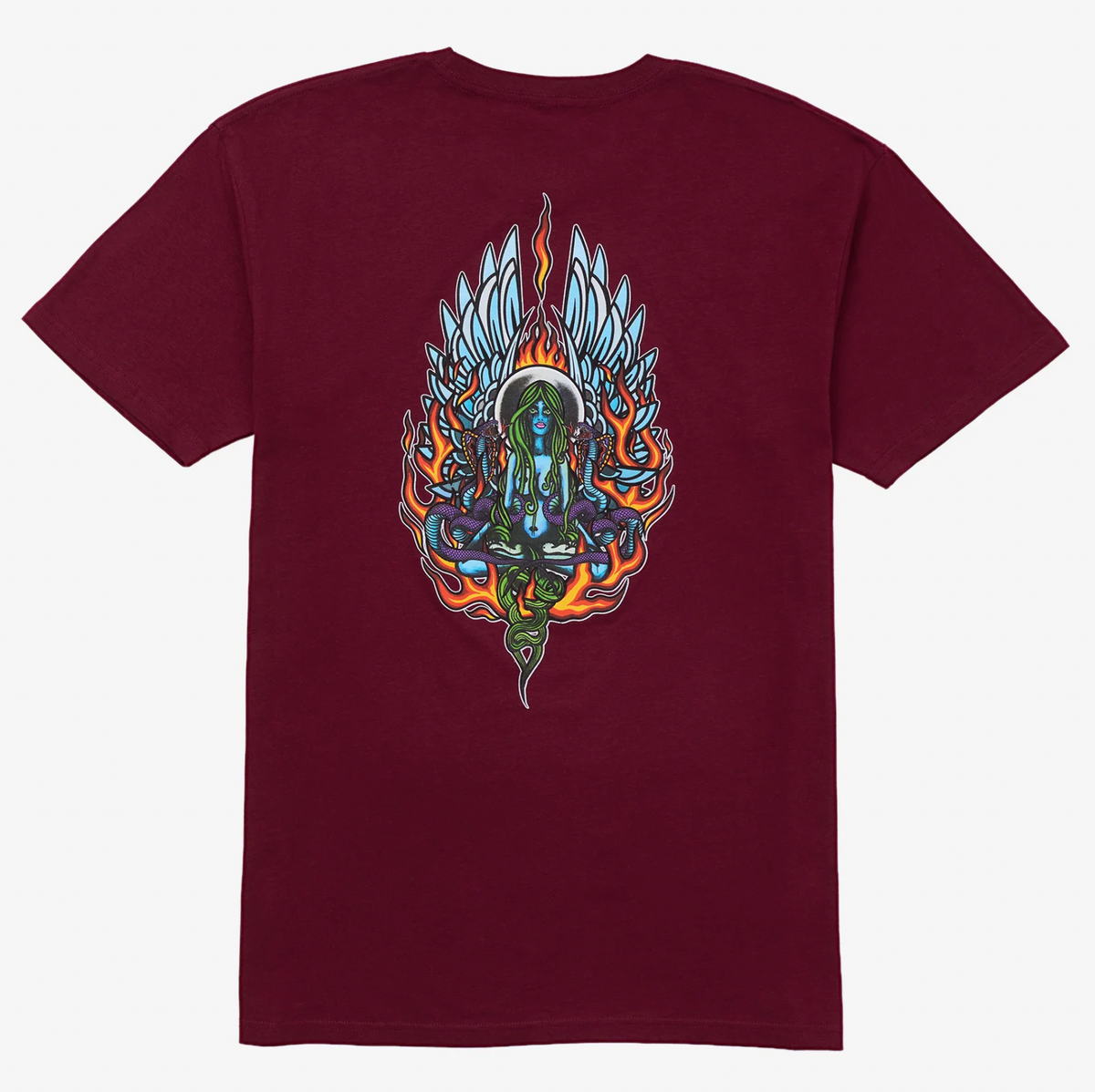 Freya S/S T-Shirt Maroon