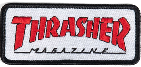 THRASHER OUTLINED PATCH Iron/Sew on