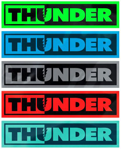 Thunder Trucks Bolts MD Sticker