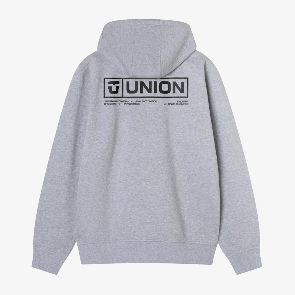 Union Bindings Team Hoodie - Grey 2027