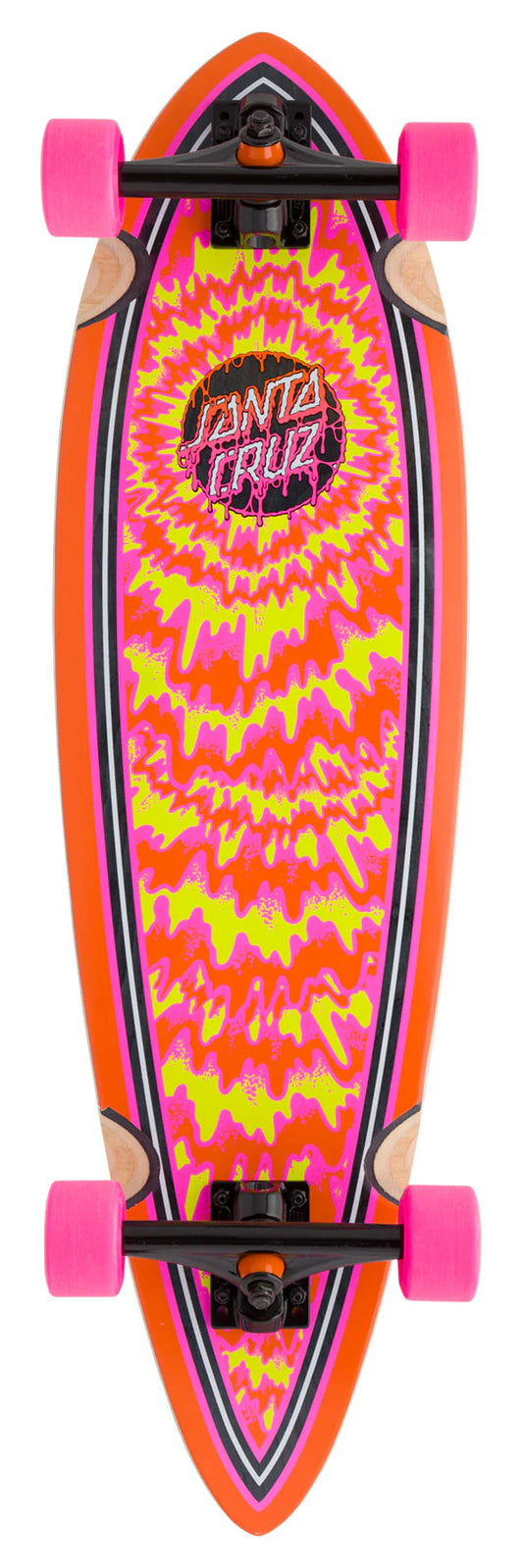 Santa Cruz Toxic Dot Pintail Longboard 9.2in